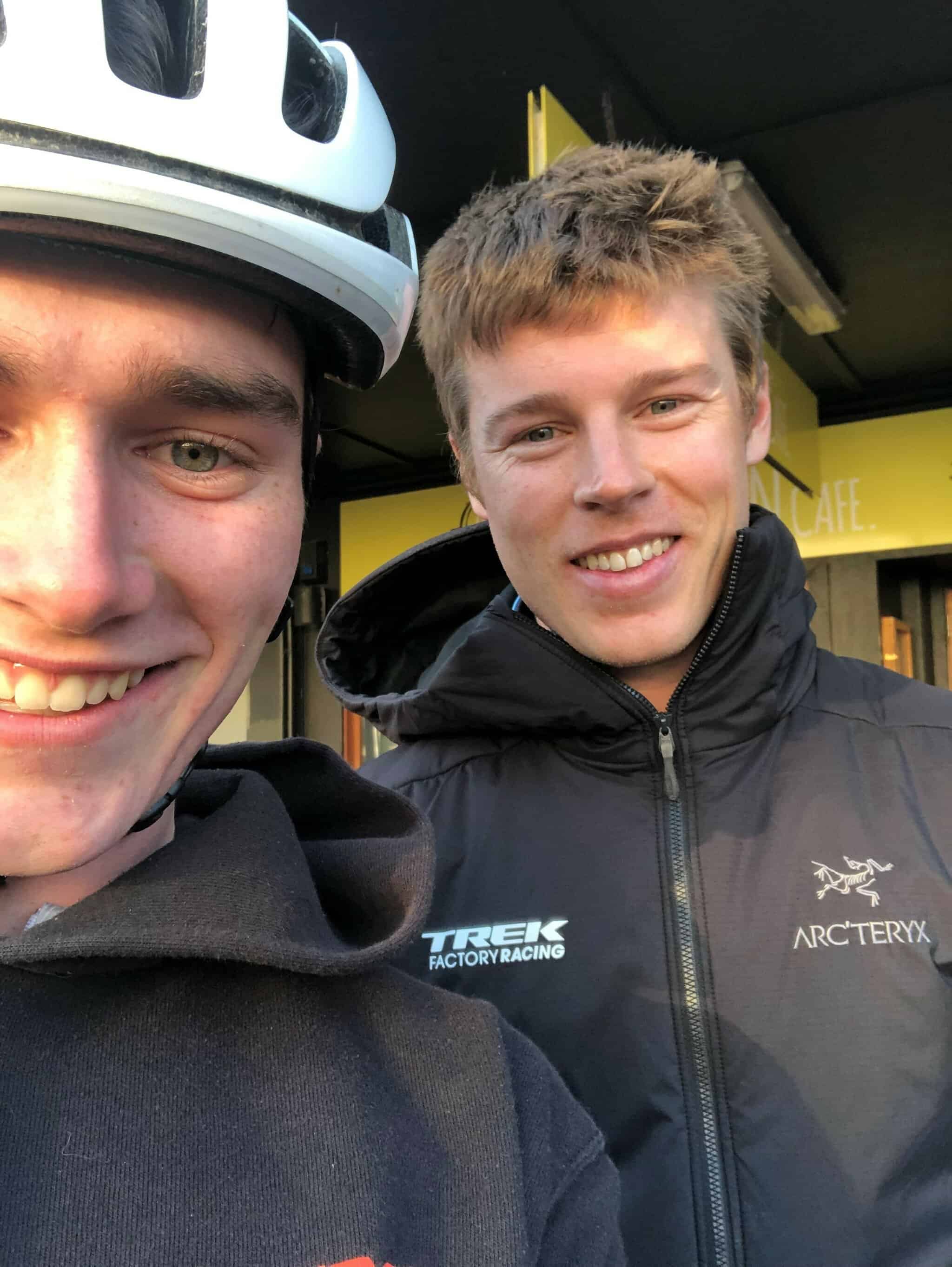 David Howie competes against highestranked international XC racer KingsWay School